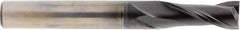 OSG - 5/32", 9/16" LOC, 5/32" Shank Diam, 2" OAL, 2 Flute, Solid Carbide Square End Mill - Single End, Diamond Finish, Spiral Flute, 30° Helix, Right Hand Cut, Right Hand Flute, Series 7020 - Benchmark Tooling