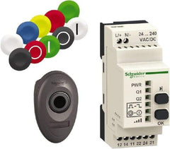 Square D - Maintained (MA) and Momentary (MO), Wireless Pushbutton System with Programmable Receiver - 24-240 VAC/VDC - Benchmark Tooling