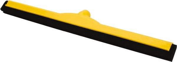 PRO-SOURCE - 24" Rubber Blade Floor Squeegee - Yellow - Benchmark Tooling