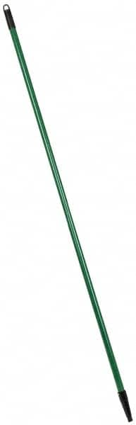 PRO-SOURCE - 60 x 1-1/4" Fiberglass Handle for Floor Squeegees & Push Brooms - Threaded Connection, Green - Benchmark Tooling