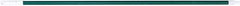 PRO-SOURCE - 60 x 1-1/4" Fiberglass Handle for Floor Squeegees & Push Brooms - Threaded Connection, Green - Benchmark Tooling