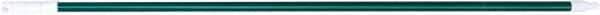 PRO-SOURCE - 54 x 1-1/4" Fiberglass Handle for Floor Squeegees & Push Brooms - Threaded Connection, Green - Benchmark Tooling