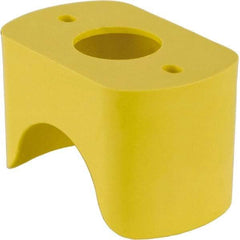 Square D - Pushbutton Switch Guard - Yellow - Benchmark Tooling