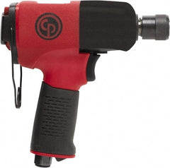 Chicago Pneumatic - 7/16" Drive, 11,500 RPM, 332 Ft/Lb Torque Impact Wrench - Pistol Grip Handle, 8 CFM, 90 psi, 1/4" NPT Inlet - Benchmark Tooling