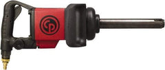 Chicago Pneumatic - 1" Drive, 5,000 RPM, 1,700 Ft/Lb Torque Impact Wrench - D-Handle, 12 CFM, 90 psi, 1/2" NPT Inlet - Benchmark Tooling