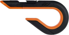 Slice - Retractable Utility Knife - Black & Orange Non-Slip Comfort Handle, 1 Blade Included - Benchmark Tooling