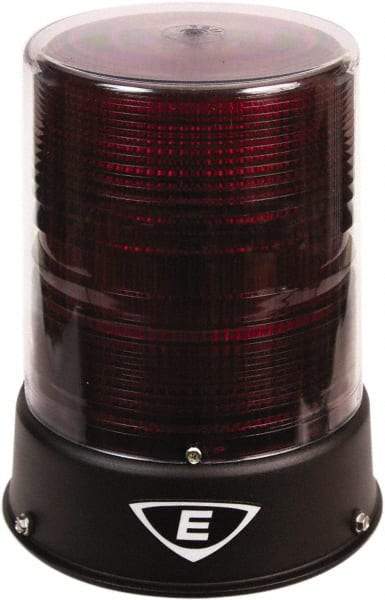 Edwards Signaling - 24 VAC/VDC, 4X NEMA Rated, LED, Magenta, Flashing, Steady Light - 65 Flashes per min, 3/4 Inch Pipe, 6-1/2 Inch Diameter, 8 Inch High, IP66 Ingress Rating, Pipe Mount - Benchmark Tooling