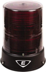 Edwards Signaling - 24 VAC/VDC, 4X NEMA Rated, LED, Magenta, Flashing, Steady Light - 65 Flashes per min, 3/4 Inch Pipe, 8-1/4 Inch Diameter, 7-3/4 Inch High, IP66 Ingress Rating, Pipe Mount - Benchmark Tooling