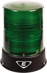 Edwards Signaling - 24 VAC/VDC, 4X NEMA Rated, LED, Green, Flashing, Steady Light - 65 Flashes per min, 3/4 Inch Pipe, 6-1/2 Inch Diameter, 8 Inch High, IP66 Ingress Rating, Pipe Mount - Benchmark Tooling