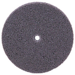 1″ × 1″ Non-Woven Unitized Wheel, Series 6, AO - Fine, 3/16″ Arbor Hole - Benchmark Tooling