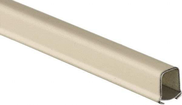 Hubbell Wiring Device-Kellems - 3m Long x 0.85 Inch Deep x 0.76 Inch Wide, Metal Raceway - Continuous Cover, 1 Channel, Ivory, Painted - Benchmark Tooling