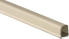 Hubbell Wiring Device-Kellems - 3m Long x 0.85 Inch Deep x 0.76 Inch Wide, Metal Raceway - Continuous Cover, 1 Channel, Ivory, Painted - Benchmark Tooling