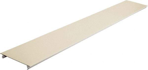 Hubbell Wiring Device-Kellems - 31-1/2 Inch Long x 4-3/4 Inch Wide x 1/4 Inch High, Rectangular Raceway Cover - Ivory, For Use with HBL4750 Series Raceways - Benchmark Tooling