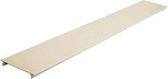 Hubbell Wiring Device-Kellems - 31-1/2 Inch Long x 4-3/4 Inch Wide x 1/4 Inch High, Rectangular Raceway Cover - Ivory, For Use with HBL4750 Series Raceways - Benchmark Tooling