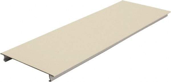 Hubbell Wiring Device-Kellems - 13-1/2 Inch Long x 4-3/4 Inch Wide x 1/4 Inch High, Rectangular Raceway Cover - Ivory, For Use with HBL4750 Series Raceways - Benchmark Tooling