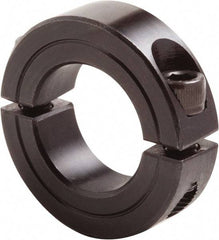 Climax Metal Products - 5-1/4" Bore, Steel, Two Piece Clamp Collar - 6-3/4" Outside Diam, 7/8" Wide - Benchmark Tooling