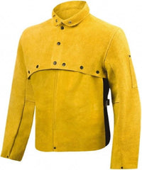 Steiner - Size 4XL, 14" Long, Cape Sleeves & Bib - Leather, Bourbon - Benchmark Tooling