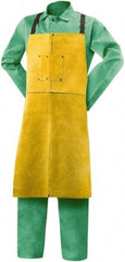 Steiner - 24 x 36" General Purpose Waist Apron - Leather, Yellow, 1 Pocket, Strap Closure - Benchmark Tooling