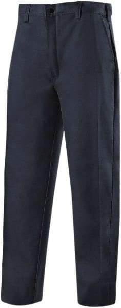 Steiner - Cotton Flame Resistant/Retardant Pants - Zipper Closure, 4 Pockets, 36" Waist, 32" Inseam, Navy, ASTM D6413-10 - Benchmark Tooling