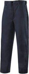 Steiner - Cotton Flame Resistant/Retardant Pants - Zipper Closure, 4 Pockets, 48" Waist, 32" Inseam, Navy, ASTM D6413-10 - Benchmark Tooling