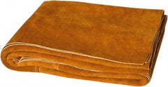 Steiner - 6' High x 6' Wide x 0.06 to 0.08" Thick Leather Welding Blanket - Rust - Benchmark Tooling