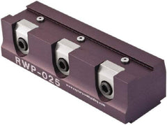 Raptor Workholding - 3/4" Jaw Width, 1-1/2" High x 6" Long x 2" Wide Dovetail Vise - For Use with 4 & 5 Axis Workholding Systems - Benchmark Tooling