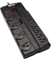 Tripp-Lite - 12 Outlets, 120 VAC15 Amps, 8' Cord, Power Outlet Strip - Floor, Keyhole Mount, 5-15 NEMA Configuration, 10.3" Strip - Benchmark Tooling