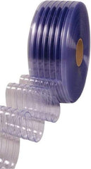Clearway Door - Clear Standard QuickStrip Roll Dock Curtain Strips - 8" Wide x 150' Long x 0.08" Thick - Benchmark Tooling
