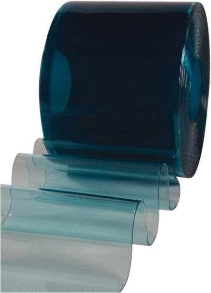 Clearway Door - Clear Low Temp Non-Reinforced Bulk Strip Roll Dock Curtain Strips - 16" Wide x 100' Long x 0.16" Thick - Benchmark Tooling