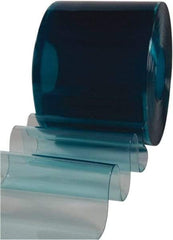 Clearway Door - Clear Low Temp Non-Reinforced Bulk Strip Roll Dock Curtain Strips - 16" Wide x 100' Long x 0.16" Thick - Benchmark Tooling