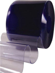 Clearway Door - Clear Standard QuickStrip Roll Dock Curtain Strips - 16" Wide x 100' Long x 0.16" Thick - Benchmark Tooling