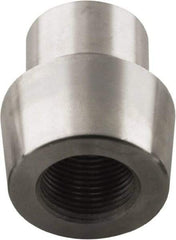 Made in USA - 3/8-24 Rod End Weldable Tube End - 1" Tube Size, Left Hand Thread - Benchmark Tooling