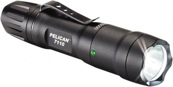 Pelican Products, Inc. - White LED Bulb, 445 Lumens, Industrial/Tactical Flashlight - Black Aluminum Body, 1 AA Alkaline Battery Included - Benchmark Tooling