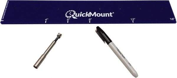 Clearway Door - 2' Long Nylon Dock Strip Door Strip Template Kit - Use with PVC Bulk Rolls - Benchmark Tooling