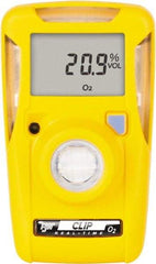 BW Technologies by Honeywell - Visual, Vibration & Audible Alarm, LCD Display, Single Gas Detector - Monitors Oxygen, -40 to 50°C Working Temp - Benchmark Tooling