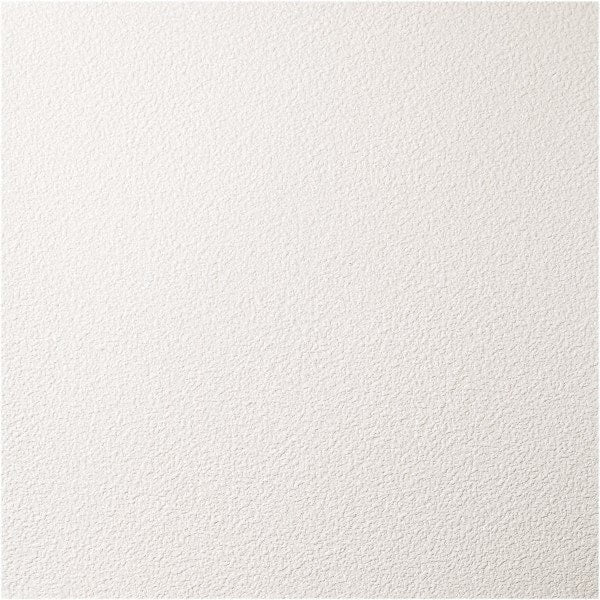 Genesis - Pack of 12 Stucco Pro 23-3/4" x 23-3/4" x 0.197" Vinyl Ceiling Tiles - Benchmark Tooling