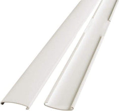 GridMAX - 4' Long x 1-1/16" Wide x 0.16" Thick, Vinyl Ceiling Grid Cover - ASTM E-84 Specification, White - Benchmark Tooling