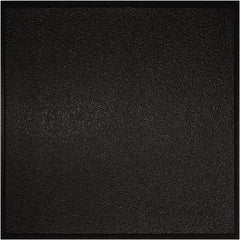 Genesis - 23-3/4" Long x 23-3/4" Wide x 0.11" Thick, Vinyl Ceiling Tile - ASTM E-84 Specification, Black - Benchmark Tooling