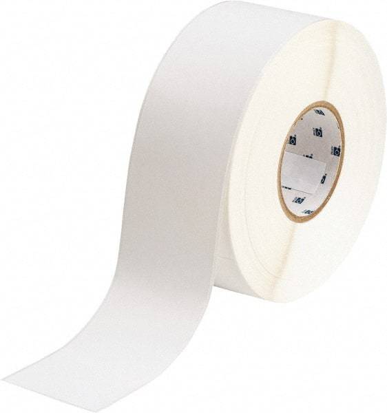 Brady - 2-1/4" Wide x 1,200" Long, White Polyester Label Tape - For BradyJet J5000 - Benchmark Tooling