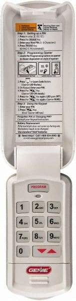 Genie - Garage Door Keyless Entry - For Use with Commercial/Residential Doors - Benchmark Tooling