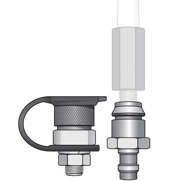 Checkers - Flag Pole Accessories Type: Warning Whip QD Base Mount Kit Material: Steel; Rubber - Benchmark Tooling