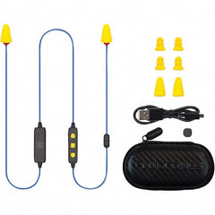 Plugfones - Hearing Protection/Communication Type: Earplugs w/Audio Noise Reduction Rating (dB): 26.00 - Benchmark Tooling