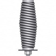 Checkers - Flag Pole Accessories Type: Hexagon Base Material: Steel w/Bright Zinc Finish - Benchmark Tooling