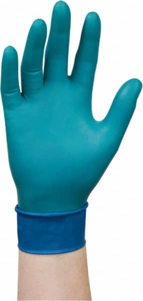 Microflex - Size 9, 7.8 mil, Industrial Grade, Powder Free Nitrile Disposable Gloves - Exact Industrial Supply