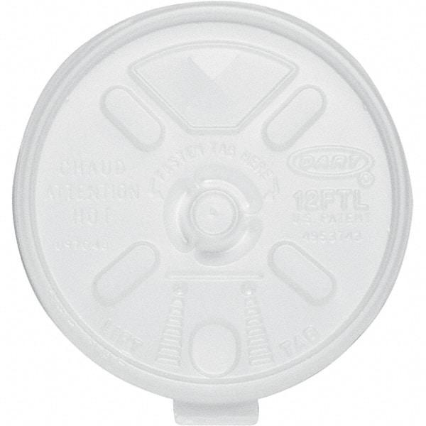 DART - Liftn'Lock Lids, 10-14 oz Cups - Translucent - Benchmark Tooling