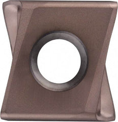 Sumitomo - LNEX080404 L Grade ACM300 Carbide Milling Insert - TiAlN/AlCrN Finish, 4.4mm Thick, 0.02mm Corner Radius - Benchmark Tooling