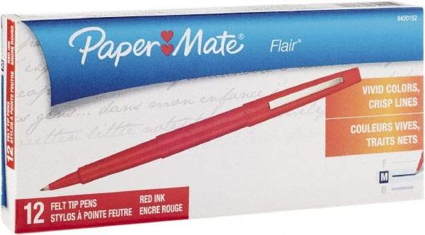 Paper Mate - Needle Porous Point Pen - Red - Benchmark Tooling