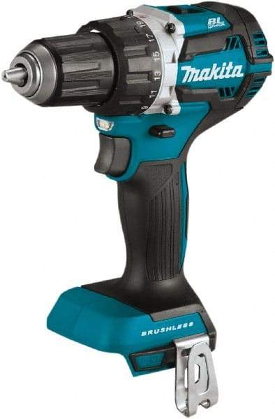 Makita - 18 Volt 1/2" Chuck Pistol Grip Handle Cordless Drill - 0-2000 RPM, Reversible, Lithium-Ion Batteries Not Included - Benchmark Tooling