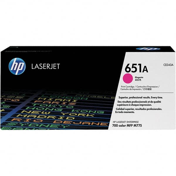 Hewlett-Packard - Magenta Toner Cartridge - Use with HP LaserJet Enterprise 700 Color MFP M775 - Benchmark Tooling