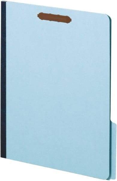 Pendaflex - 8-1/2 x 11", Letter Size, Light Blue, File Folders with Top Tab - 25 Point Stock, 1/3 Tab Cut Location - Benchmark Tooling